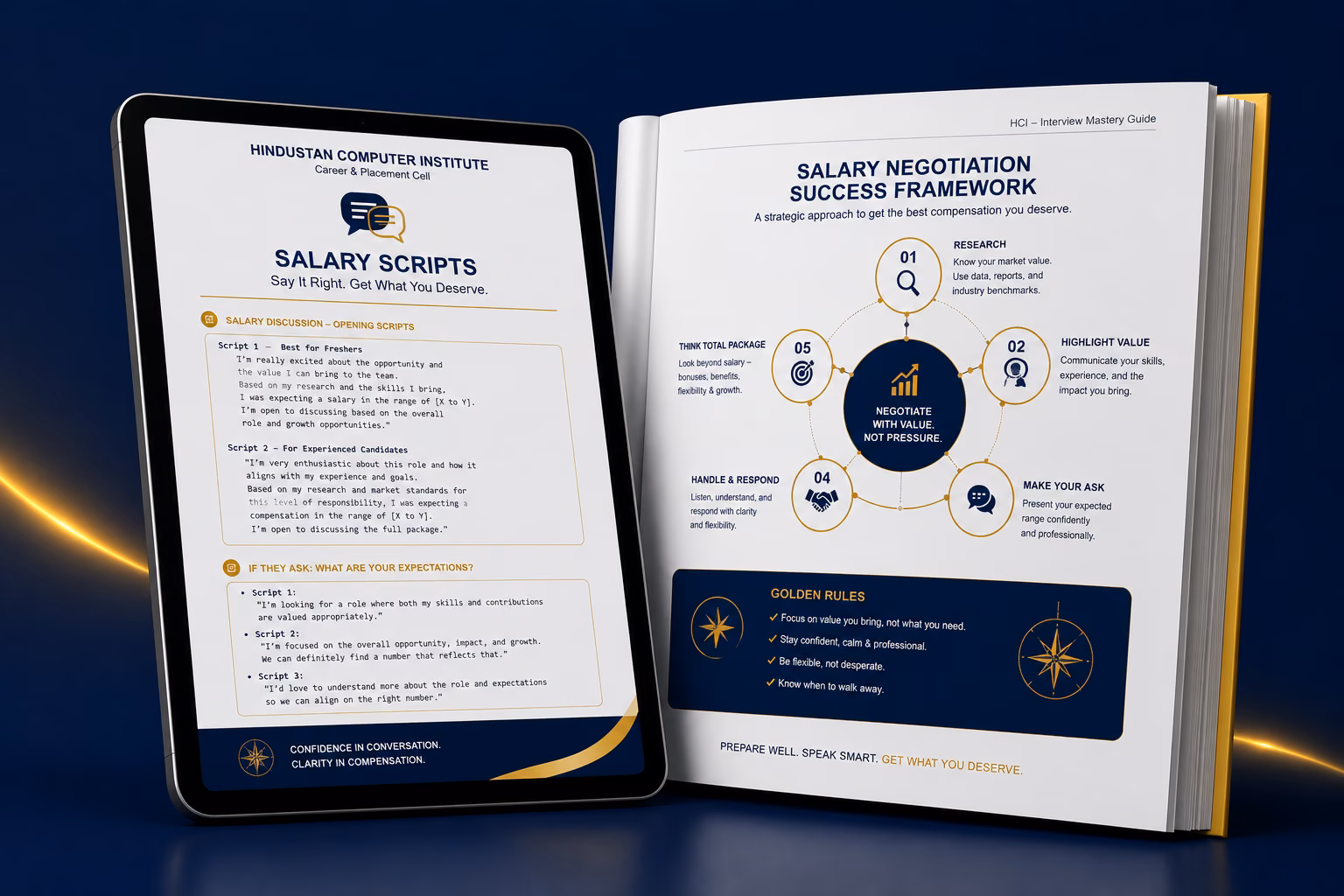 Salary Scripts + Branded Diagrams