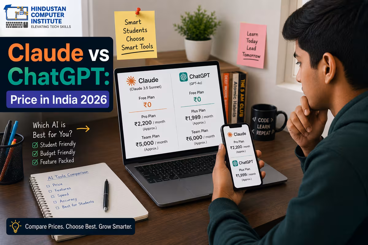 Claude vs ChatGPT Price in India 2026: Which AI Subscription for Students?