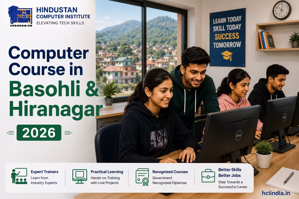 Computer Course in Basohli & Hiranagar: Nearest Options for Students 2026