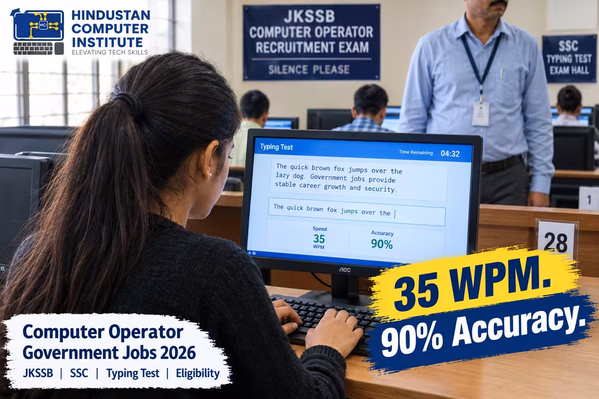 Computer Operator Government Jobs 2026: JKSSB, SSC and State Vacancies