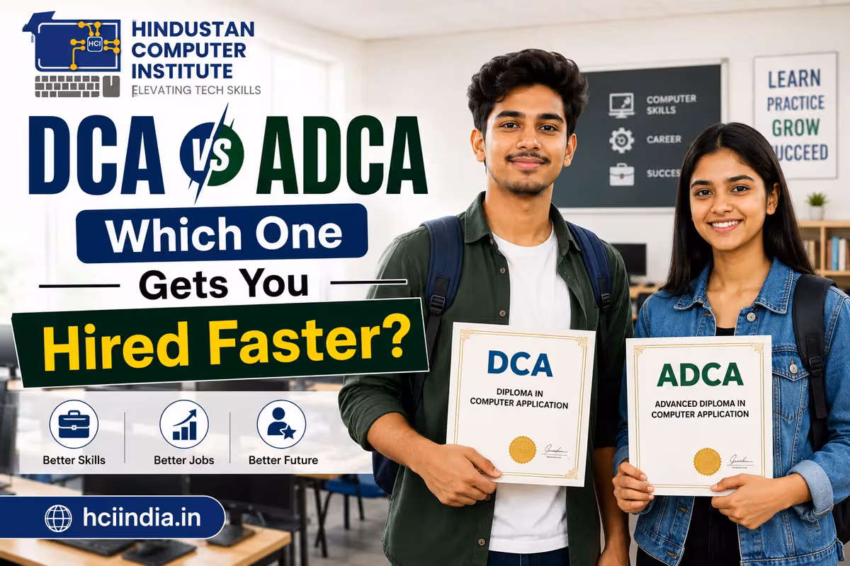 DCA vs ADCA: Which Computer Diploma Is Right After 12th? (2026)