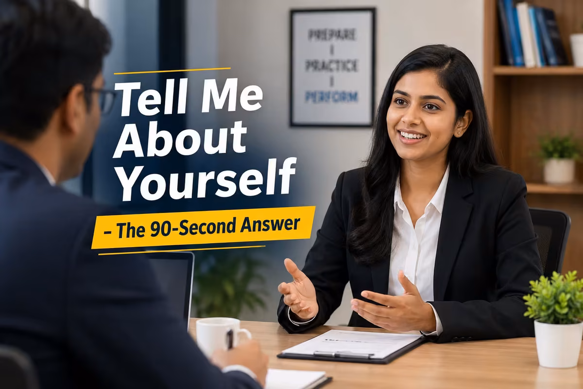 How to Answer "Tell Me About Yourself" in Interview (2026)