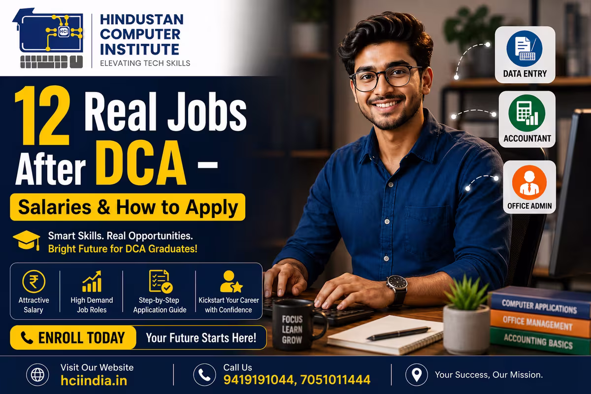 Jobs After DCA: 12 Career Paths, Salaries & How to Apply (2026)