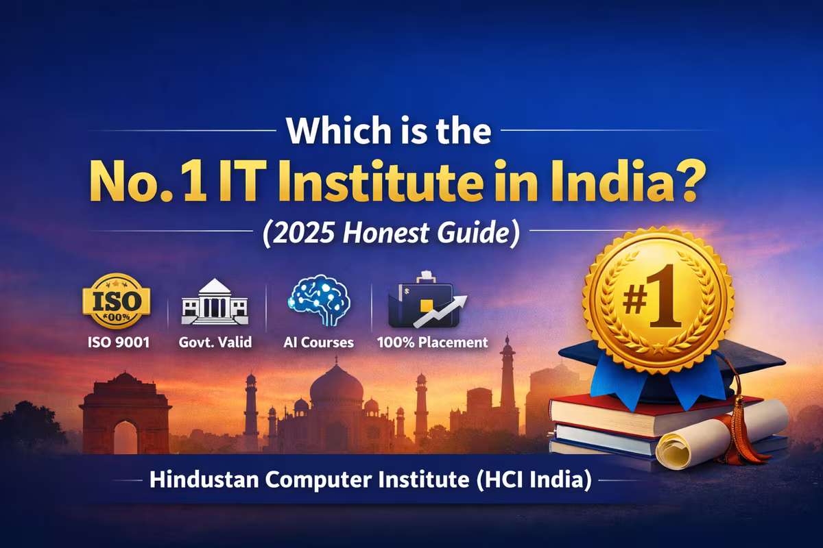 Which is the No. 1 IT Institute in India? (2026 Honest Guide) | HCI India